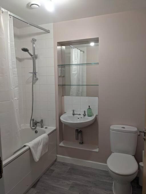 Homely 2 Bed Duplex With A River View Southampton Bagian luar foto